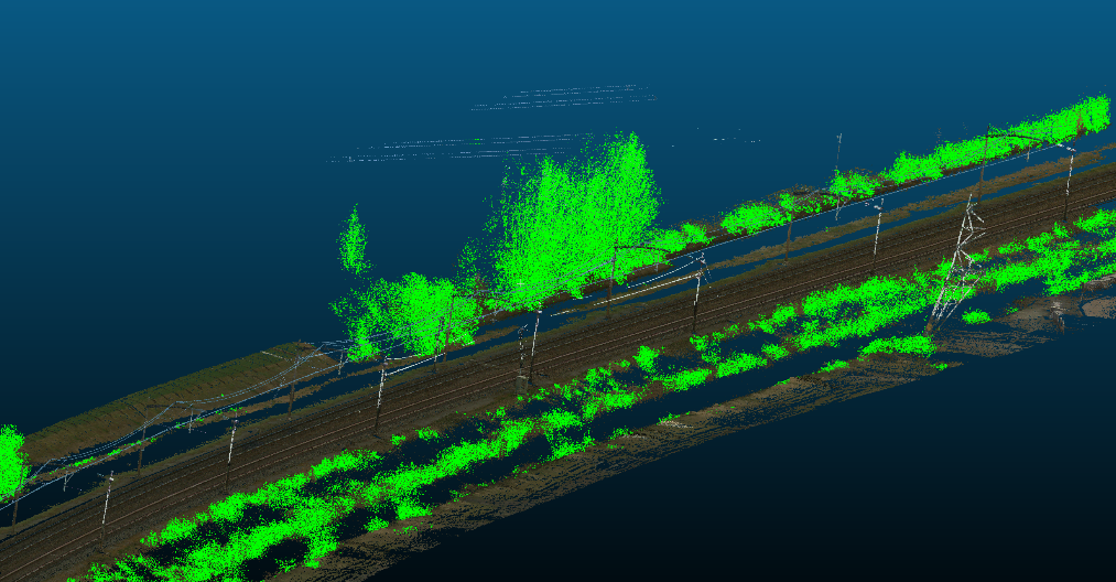 3D-Vegetations-Segmentierung